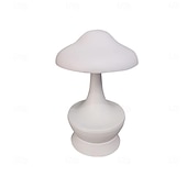 baratos Candeeiros de mesa-cogumelo luz noturna quarto lâmpada de mesa de cabeceira rgb atmosfera copo lâmpada usb recarregável lâmpada noturna para quarto dormitório sala de estar decoração para casa aniversário presente de