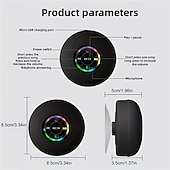 זול רמקולים-רמקול עמיד למים ipx4 רמקול אלחוטי נייד עם כוס יניקה usb נטענת למסיבות נסיעות לשירותים בבית ובחוץ (כוסות היניקה חייבות להיות על משטח חלק כדי להשתמש בהן)