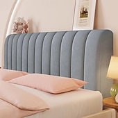 cheap Bedding Accessories-Bed Headboards Cover Slipcover, Dust Proof Stretch Thicken Bed Head Padded Protector Cover, Washable Cooling Headboard Protector Cover