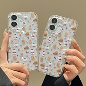 お買い得  iPhone用ケース-電話 ケース 用途 iPhone 16 iPhone 16プロ iPhone 16 Proマックス iPhone15 iPhone 15 Pro Max iPhone 14 Pro Max バックカバー 耐衝撃 カートゥン TPU アクリル
