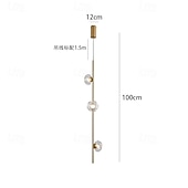 cheap Pendant Lights-Modern Minimalist Wall Sconce Globe Design for Bedroom Lighting 220-240V