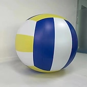 cheap Camping Accessories-70-150cm Large Inflatable Beach Ball Large Baseball Soccer Basketball Football Inflatable Sport Ball for Summer Pool Beach Outdoor Sports Themed Party