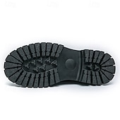 baratos Formal-sapatos brogue masculinos marrons com sola grossa, tênis casuais de couro sintético com cadarço e detalhes texturizados, perfeitos para uso diário e ao ar livre