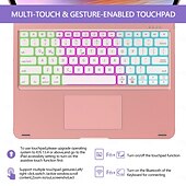 baratos Capa iPad-Tábua Capa da Caixa Para Apple 12,9 2018 Com Teclado Anti-poeira Antichoque Plástico