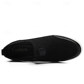 economico Slip-ons e mocassini da uomo-scarpe da ginnastica slip-on da uomo in mesh traspirante – scarpe da passeggio casual leggere con design arioso per l&#039;estate, i viaggi e l&#039;uso quotidiano
