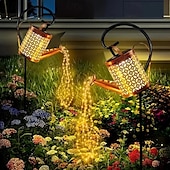 voordelige Landschapsverlichting-1 stuk 2 W LED-lampen op zonne-energie Padverlichting en lantaarns Op Zonne-Energie Creatief Warm wit Meerkleurig 3.7 V 36 LED-kralen