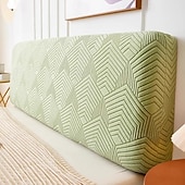 billiga Sängkläder Tillbehör-Stretch sänggavelöverdrag slipcover enfärgad dammskyddande sänggavel skydd överdrag