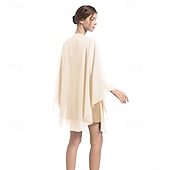 economico impacchi per gli invitati al matrimonio-scialli e mantelle in chiffon, scialle per feste di nozze, sciarpa per donna, abito da sera da sposa, abiti per occasioni speciali