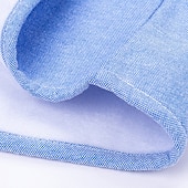 billiga Button Down-skjortor för män-Herr Skjorta Knapp upp skjorta Randig Bröllop Fest Vit Marinblå Blå Himmelsblå Långärmad Kavajslag Höst Vinter Kläder Fleece