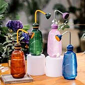 economico attrezzi da giardino-annaffiatoio con doccetta staccabile - ugello lungo flessibile, grilletto a pressione, irrigatore per piante in plastica trasparente per interni &amp;giardinaggio all&#039;aperto