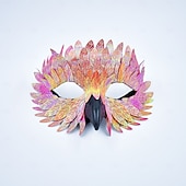 preiswerte Maske-Karnevalsmaske Maske Haloween Figuren Erwachsene Herren Damen Halbes Gesicht Leistung Party Maskerade Karneval Einfaches Karnevalskostüm
