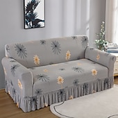 ieftine Cuvertură Canapea-1 bucată de husă de canapea imprimată de înaltă calitate husă de scaun pentru canapea de sufragerie husă de protecție pentru mobilier elastic super moale și groasă pentru cameră de zi gospodărie în