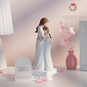 billige Fest utstyr-varig vennskap harpiks hjerte-søster statue - perfekt for jul, takksigelse, valentinsdag, morsdag  &amp; konfirmasjonsgaver