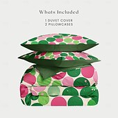 abordables 100% Coton-ensemble de housse de couette à motif pointillisme ensemble de literie en coton de luxe doux 3 pièces décor à la maison cadeau double housse de couette taille king queen size