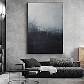 halpa Abstraktit taulut-käsintehdyt öljymaalaukset kankaalle seinätaide koristelu moderni abstrakti koristekuvia olohuoneeseen kodin sisustukseen rullattu kehyksetön venyttämätön maalaus