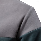 economico Felpe e Sweatshirt Elite da Uomo-Per uomo Felpa Polo Giallo Verde militare Rosso Blu Verde Bavero Blocco di colori Casuale Quotidiano Sportivo Casual Primavera &amp; Autunno Abbigliamento Felpe con cappuccio Felpe Manica Lunga