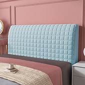 cheap Bedding Accessories-Bed Headboards Cover Slipcover, Dust Proof Stretch Thicken Bed Head Padded Protector Cover, Washable Cooling Headboard Protector Cover