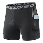 cheap Men's Shorts, Tights &amp; Pants-Arsuxeo Men's Letter &amp; Number Cycling Road Shorts Cycling Underwear Shorts Cycling Pants Bike Underwear Shorts Padded Shorts / Chamois Form Fit Mountain Bike MTB Road Bike Cycling Sports Reduces