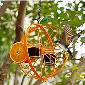 baratos observação de pássaros e vida selvagem no quintal-alimentador de pássaros oriole para geléia ao ar livre e laranjas, alimentador de pássaros de geléia de oriole de frutas laranja, recipiente de geléia de uva para beber pendurado em metal para jardim
