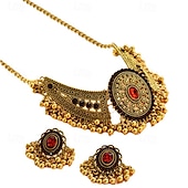 voordelige Sieradensets-Bruidssieradensets 1 Legering Oorbellen Kettingen Dames Stijlvol Schattig meetkundig Vreugde Geometrische vorm Sieraden set Voor Feestavondkleding