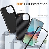 Χαμηλού Κόστους iPhone Θήκες-τηλέφωνο tok Για iPhone 16 Pro Max Plus iPhone 15 Pro Max Plus iPhone 14 13 12 11 Pro Max Plus Πίσω Κάλυμμα Ανθεκτική σε πτώσεις Ρετρό TPU PC