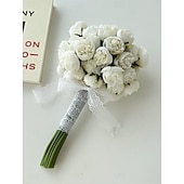 abordables Fleurs de mariage-Fleurs de poignet de mariage Bouquets Mariage / Soirée / Fête PVC (Polyvinylchlorid) A Fleurs