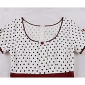 cheap Dresses-Retro Vintage 1950s Dress Swing Dress Polka Dot Women&#039;s Carnival Masquerade Daily Wear Bachelorette Party Adults&#039; Dress Homecoming Dresses