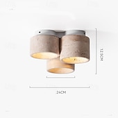 cheap Island Lights-Natural Stone Island Design Ceiling Lights for Aisle Stairs Dining Room 110-240V