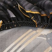 halpa Ruokailutuolin päällinen-superjoustavat lyhyet ruokapöydän tuolinpäälliset - irrotettavat  &amp; pestävä