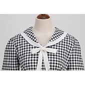 levne Šaty-Retro 50. léta Rockabilly Šaty Houpací šaty Maškarní kostým Dámské Karneval Plesová maškaráda Denní nošení loučení se svobodou nevěsty Dospělé Šaty Šaty pro návrat domů