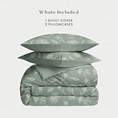 baratos 100% algodão-Capa de Edredom com Padrão Floral Tamanho Twin Conjunto de Cama Conjuntos de Colchas Capa Leve e Macia com 2 Fronhas para Verão Primavera
