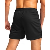 abordables Shorts décontractés-Homme Short actif Shorts de survêtement Shorts Shorts d'été Cordon de serrage Avec Poches Taille Élastique Uni Confort Court Quotidien Sport en Plein Air Sortir Mode Occasionnel bleu marine Kaki