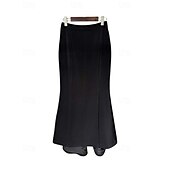 preiswerte Mit Jacke-Blazer-Kleid Zweiteiliges Abendkleid Perlenstickerei Kristall Spitze Applikation Elegantes Kleid Smoking Kleid Formal Bodenlang Lange Ärmel Schalkragen 2025