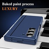 Χαμηλού Κόστους Samsung Θήκη-τηλέφωνο tok Για Samsung Galaxy Z Διπλώστε 6 Z Fold 5 Z Fold 4 Z Fold 3 Πίσω Κάλυμμα με βάση στήριξης Ανθεκτική σε πτώσεις Ρετρό PC