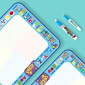 お買い得  Acessórios para festa-特大の再利用可能な水彩画マット 特大の再利用可能な水彩画マット - 若者向けのカラフルな落書きキャンバス &amp;家族で楽しめるクリエイティブアートアクティビティブランケット