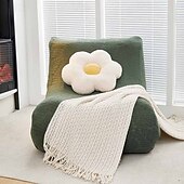 billige Futon sofa cover.-1 stk elastisk gulvsofatrekk uten armer lat boy relax sofa trekktrekk stretch enkelt sofa putetrekk for stue hjemme