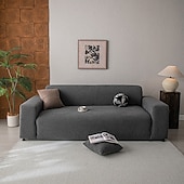 economico Copridivano-Copridivano in tessuto jacquard elastico Copridivano elasticizzato Copridivano componibile a forma di L Copridivano angolare per soggiorno 1/2/3/4 posti