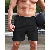 baratos Calções Estilo Casual-Homens Shorts ativos Shorts de moletom Calção Shorts de verão Bolsos Com Cordão Cintura elástica Tecido Conforto Curto Esportes Diário Para Noite Moda Casual Preto Verde Tropa Micro-Elástica