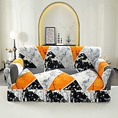 cheap Sofa Cover-1 Pc Stretch Sofa Slipcover Sofa Cover With Skirt Printed Couch Cover Furniture Protector for Bedroom Living Room Home Decor