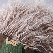 voordelige Heren honkbalpet-Voor heren Vizierhoed met puntige pruiken Nep haar vizier Pruik Heren Zonnehoed pruik hoed Pruik Haar Golfhoed Koffie Grijs 100% puuvillaa Sexy Modieus Casual Dagelijks Festival camouflage