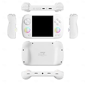 baratos Consoles de Jogos-console de jogos portátil rg cubexx tela 3,95&#039;&#039;ips sistema linux saída de vídeo leitor de e-book wiliwili console multifuncional