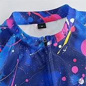 halpa Miesten vaatesarjat-Miesten Pyöräily jersey ja shortsit Graffiti Lyhythihainen Pyörä Liikunta-asut 3 takataskulla Maastopyöräily Maantiepyöräily Etuvetoketju Hikeä siirtävä Mukava Hengittävä Urheilu Musta Keltainen