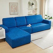 billige Sofa trekk-pu skinnsofa sofa pute slipcover vanntett elastisk sofatrekk loveseat sofa møbelbeskytter for stue