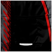 abordables Maillots pour hommes-Homme Maillot de cyclisme Géométrique Manche Courte Cyclisme T-shirt Maillot avec 3 poches arrière VTT Vélo tout terrain Séchage Rapide Design Anatomique Évacuation de l&#039;Humidité Respirant Des sports