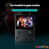 economico Console per videogiochi-lettori di videogiochi portatili retrò console per videogiochi gamepad macchina da gioco tascabile sistema linux x5