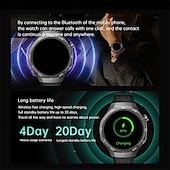 Χαμηλού Κόστους Smartwatch-696 JSWatchCT5pro Εξυπνο ρολόι 1.53 inch Έξυπνο ρολόι Bluetooth Βηματόμετρο Υπενθύμιση Κλήσης Παρακολούθηση Δραστηριότητας Συμβατό με Android iOS Γυναικεία Άντρες