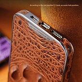 economico Cover per iPhone-telefono Custodia Per iPhone 16 Pro Max Plus iPhone 15 Pro Max iPhone 14 Pro Max iPhone 13 12 Pro Max Per retro Resistente agli urti Retrò pelle sintetica