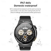 Χαμηλού Κόστους Smartwatch-696 QW49 Εξυπνο ρολόι 1.39 inch Έξυπνο ρολόι Bluetooth ΗΚΓ + PPG Βηματόμετρο Υπενθύμιση Κλήσης Συμβατό με Android iOS Γυναικεία Άντρες Κλήσεις Hands-Free Υπενθύμιση Μηνύματος IP 67 Θήκη ρολογιού 47mm