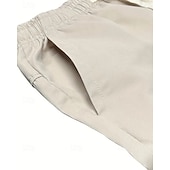 Χαμηλού Κόστους ΕΞΩΤΕΡΙΚΟΥ ΧΩΡΟΥ-Ανδρικά Σορτς φορτίου Καλοκαιρινό σορτς σορτς κάπρι Κορδόνι Ελαστική μέση Πολλαπλή τσέπη Σκέτο Άνεση Φοριέται Μήκος μοσχάρι ΕΞΩΤΕΡΙΚΟΥ ΧΩΡΟΥ Αθλημα Καθημερινά Μοντέρνα Καθημερινό Μαύρο Χακί