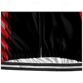 abordables Maillots pour hommes-Homme Maillot de cyclisme Géométrique Manche Courte Cyclisme T-shirt Maillot avec 3 poches arrière VTT Vélo tout terrain Séchage Rapide Design Anatomique Évacuation de l&#039;Humidité Respirant Des sports